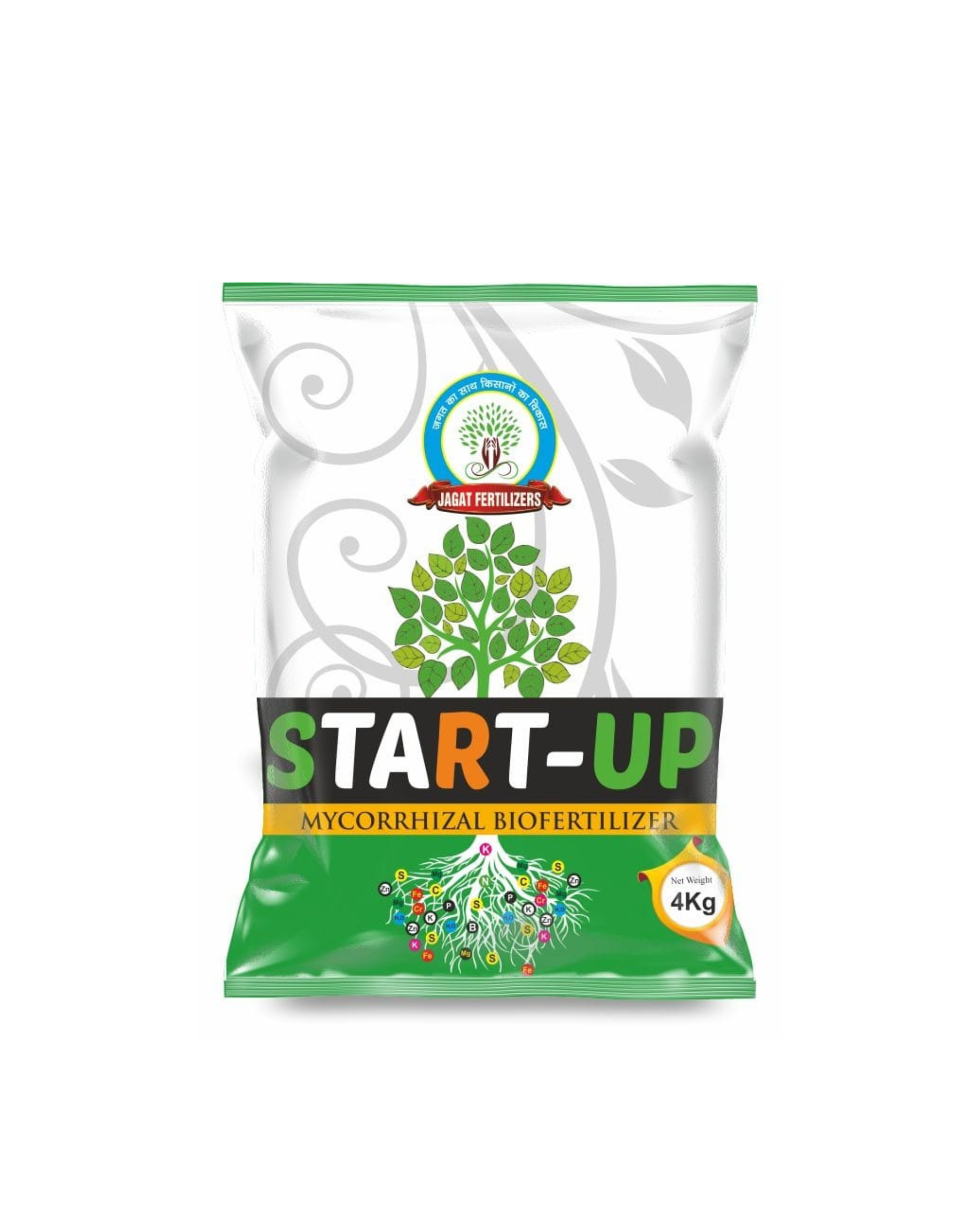 Sulphur 90% granules in a yellow package